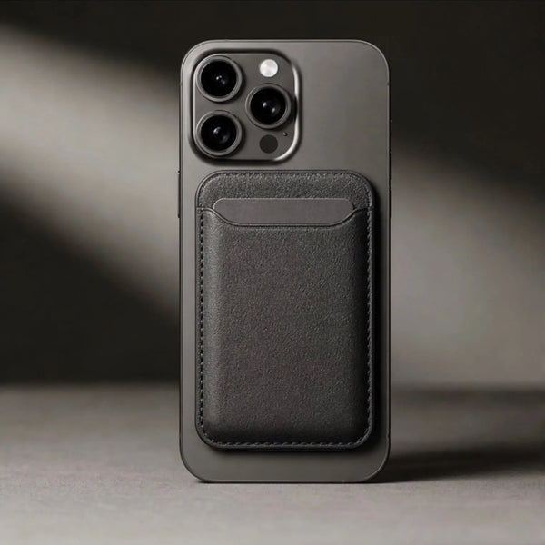 MagSafe Leather Card Holder iPhone Wallet