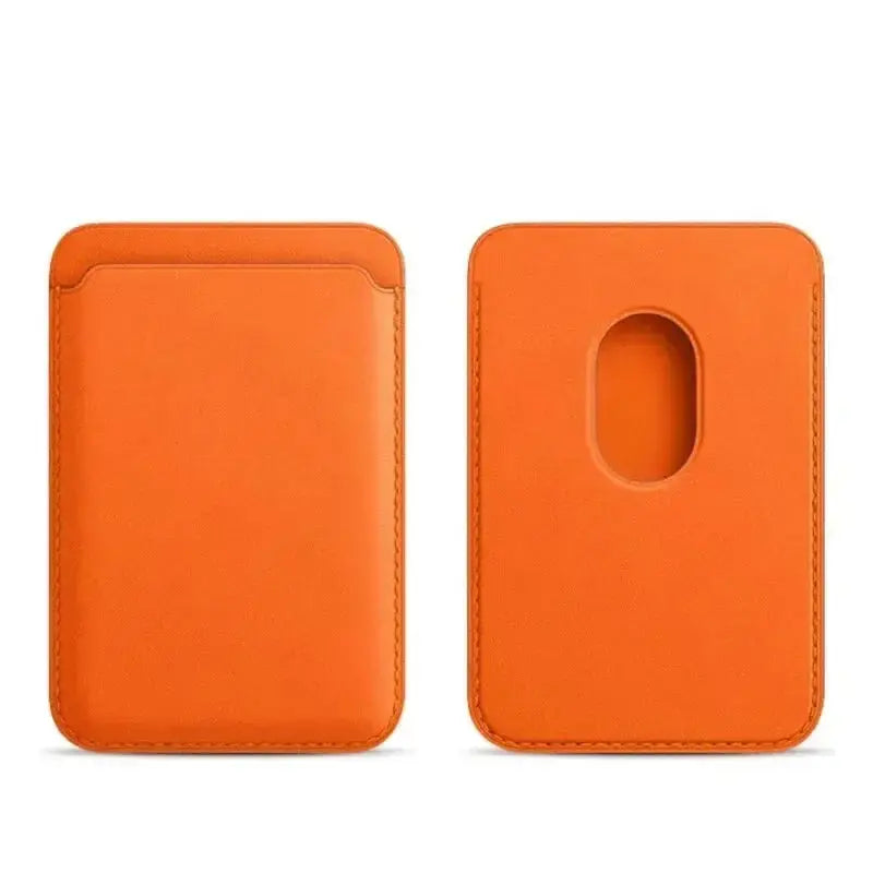 MagSafe Leather Card Holder iPhone Wallet