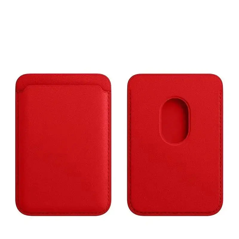 MagSafe Leather Card Holder iPhone Wallet