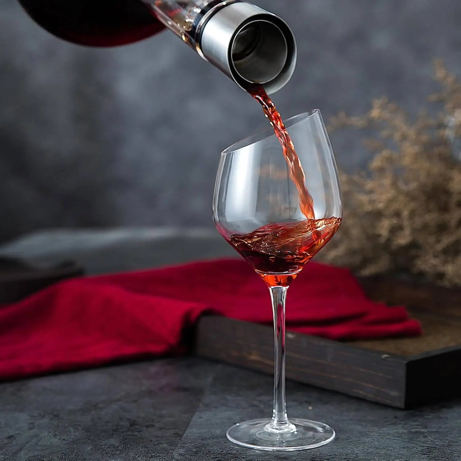 Crystal Glass Wine Decanter Aerator Carafe
